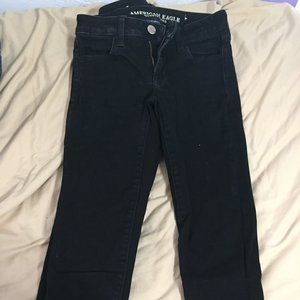 American Eagle Black Jegging